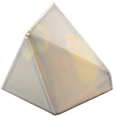 gelbe Praline von der pars Manufaktur in Berlin